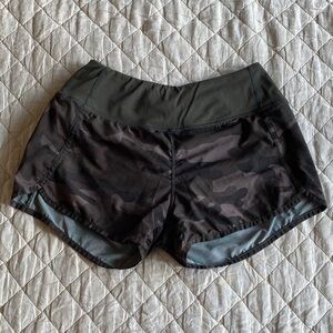 Women's Athletic Camouflage Shorts